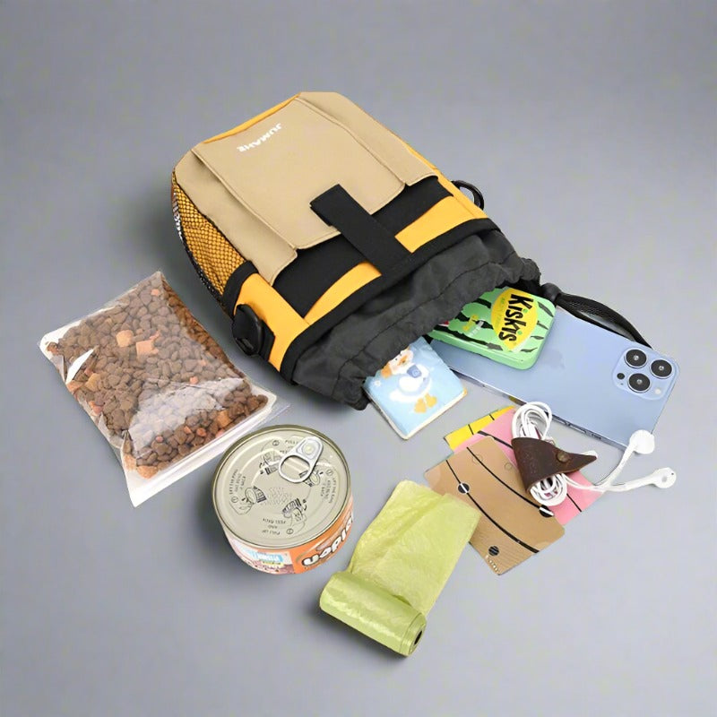 Dog Walking Bag with Waterproof fabric, Convenient Carry Options