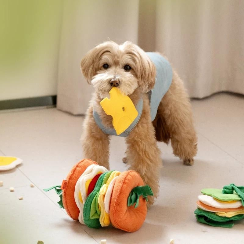 Dog Puzzle Feeder Toy - Puzzlingly Delicious Fun