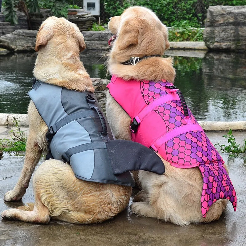 Dog Life Jacket, Sweet Mermaid or Dog Shark