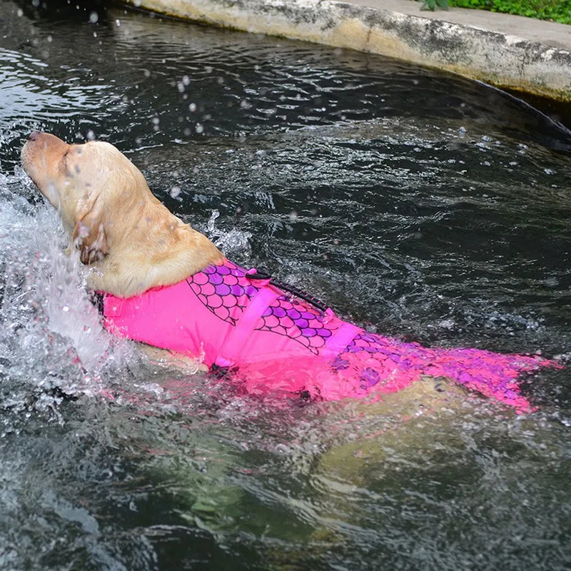 Dog Life Jacket Sweet Mermaid or Dog Shark