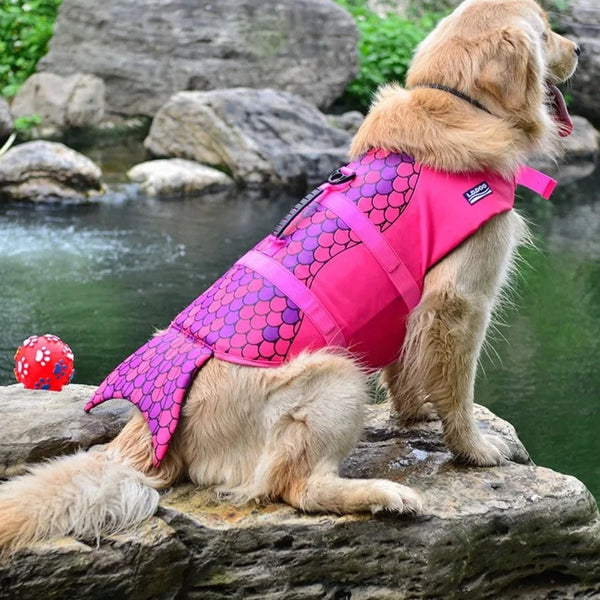 Dog Life Jacket, Sweet Mermaid or Dog Shark