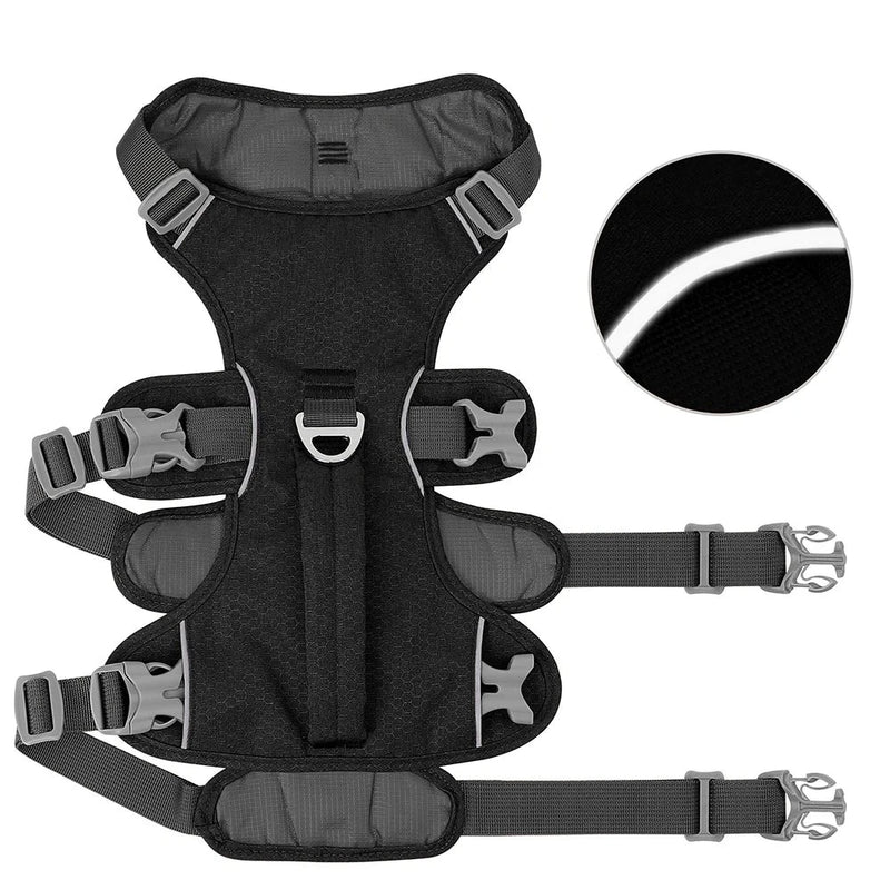 Comfort-Fit Cloud Harness for Long-Bodied Dogs