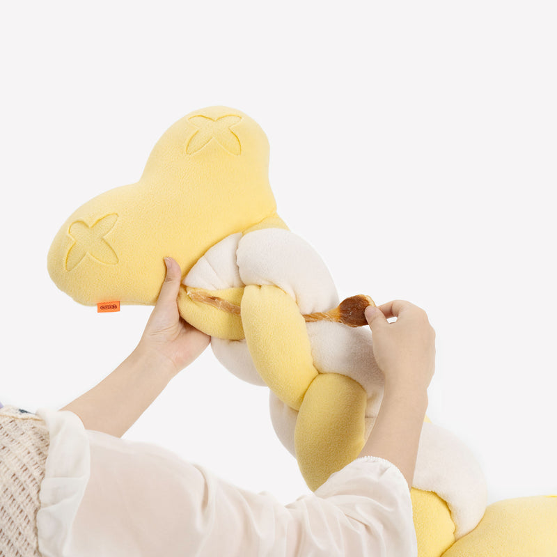 The Bone Twist Dog Toy - Mental Stimulation & Delicious Rewards